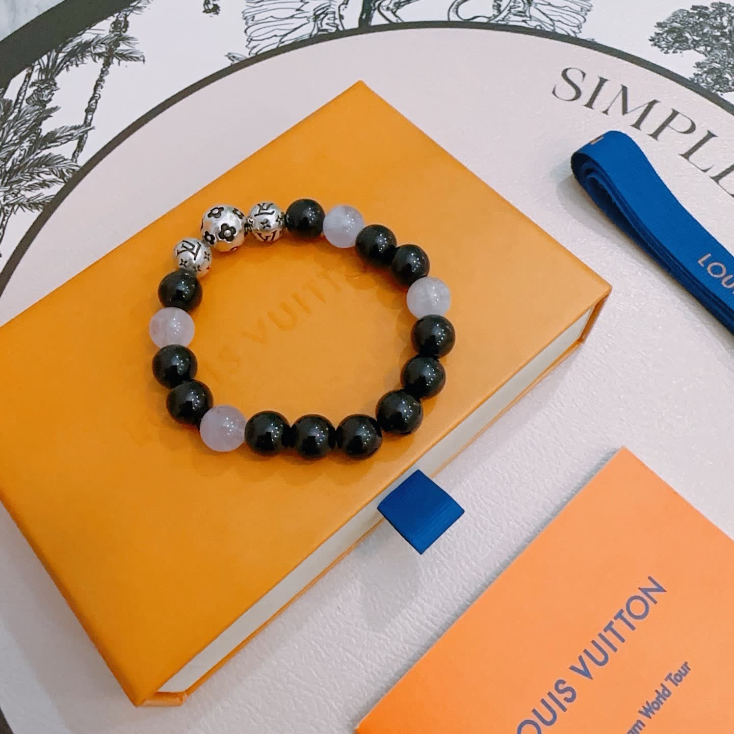 Louis Vuitton Beaded Bracelet
